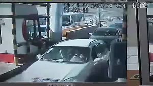 Huge Truck Crashes Through Border