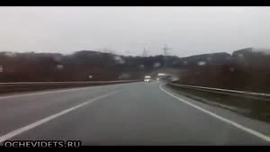 Dangerous Truck Crash