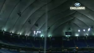 Stadium Roof Collapse By Heavy Snowfall