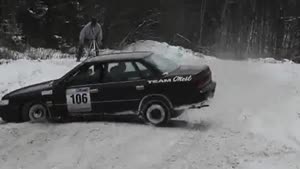 Rally Car Rail Slide