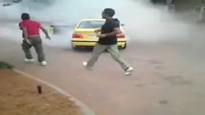 Car Burnout Fail 