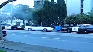 Woman Rams Her Camaro Into Cop Car