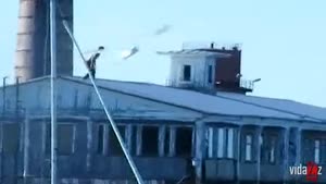 Roof Jump Fail