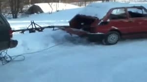 Low Budget Car Towing