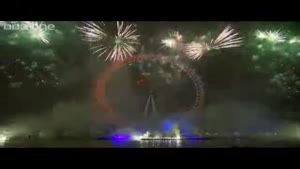 London's Spectacular Midnight Fireworks