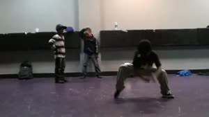 Kids Freestyling Krumping