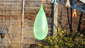 A Balloon Taking A Leak