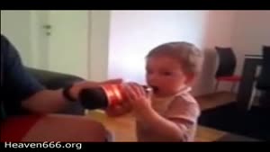 Dad Gives Beer To Baby