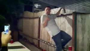 Beer Pong Slam Dunk Fail