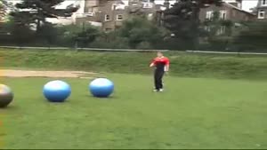 Exercise Ball Sliding