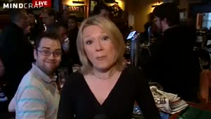 Wasted Dude Video Bombs Reporter In Bar