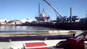 Boat Vs. Crane