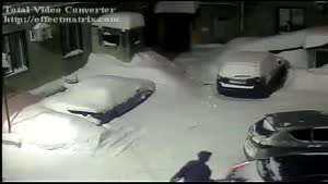 Frustrated Man With Shovel Wrecks Cars