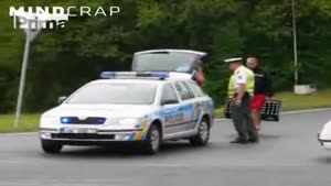 Police Steals Beer