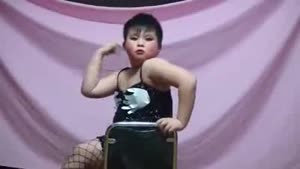 Little Boy Performs As Christina Aguilera