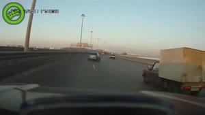 Dangerous Overtake Ends In Crash