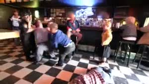 Staged Midget Bar Brawl