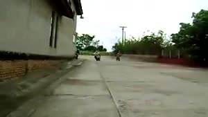 Turn A Motorbike Around