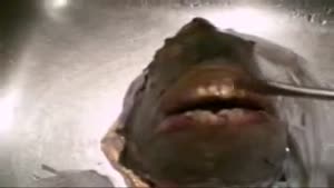 Scary Fish With Human Teeth