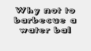 Water Balloon Barbeque