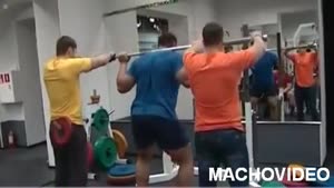 Weightlifter Does Impossible Lift