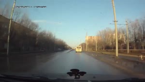 Dash Cam Traffic Light Accident