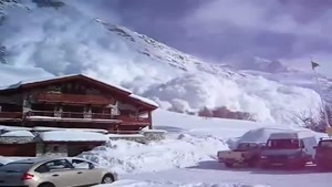 Footage Of An Avalanche