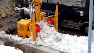 Clearing Snow On A Professional Level