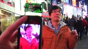 Video Screen Hack On Times Square