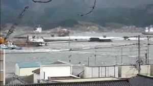 Tsunami Wipes Out Entire Business District