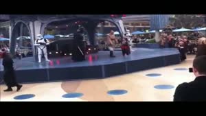 Little Girl Wants To Join Darth Vader