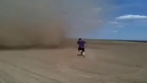 Running Through A Tornado
