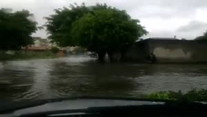 Riding A Motorbike Through The Water Fail