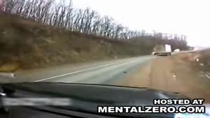 Attempt To Overtake Truck Ends In Disaster