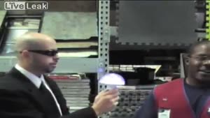 Men In Black Prank