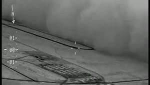 Pilot Races A Dust Storm In Iraq