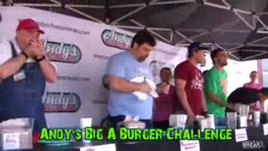 Competitive Eater Restores His Mistake