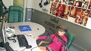 Hot Female Radio DJ Fail