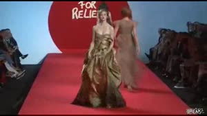 Model Falls Four Times On The Runway