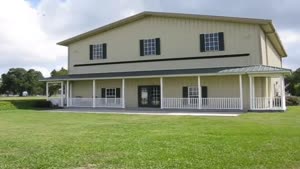 Giant Garage Disguised As A House