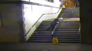 Drunk Man Vs Stairs