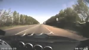 Porsche Panamera Turbo Crash