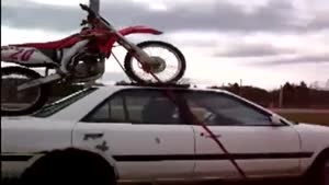 This Is Not How You Should Transport A Motorcycle