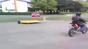 Motorcycle Jump Fail