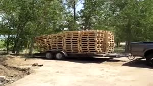 Unloading Pallets Like A Boss