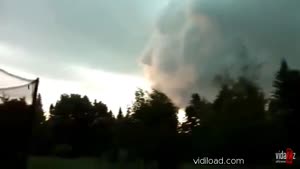 Bizarre Human Shaped Cloud