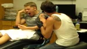 Douchebag Visits The Tattoo Artist