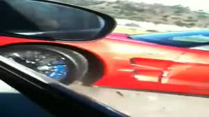 Dangerous Overtake By Corvette