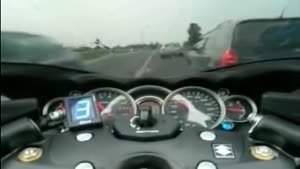 Motorcycle Overtaking Crash