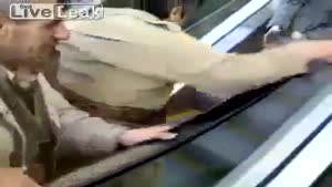 First Escalator In Iraq Confuses People